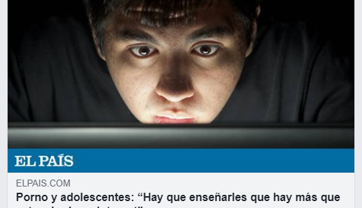 Adolescencia y Pornografía Adolescencia y Pornografía